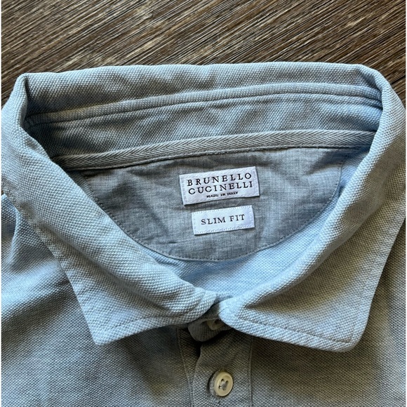 Brunello Cucinelli Slim Fit Polo - Picture 2 of 3